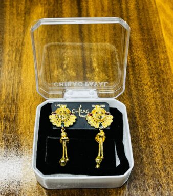 Golden Shine Silver-Filled Stylish Earrings for Women