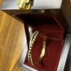 Upgrade your accessory game with this Trendy Gold-Plated Bracelet, designed for the modern woman who loves style with comfort. Featuring a sleek, glossy gold finish and a minimalist design, this bracelet adds a touch of elegance to both traditional and western outfits. Its lightweight structure makes it perfect for daily wear as well as special occasions. Whether you're heading to a party, office, or festive celebration, this bracelet is the perfect go-to piece to complete your look. ✅ Elegant gold-plated finish ✅ Stylish and modern design ✅ Lightweight & comfortable for all-day wear ✅ Suitable for daily, party & festive use ✅ Pairs beautifully with Indian and Western outfits