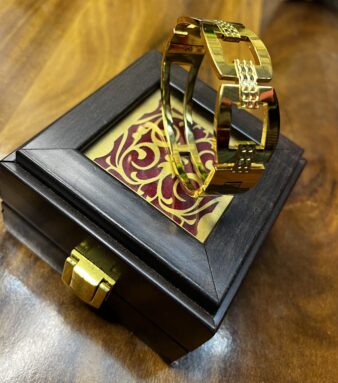 Fashionable Gold Tone Bracelet – Ideal for Traditional & Western Outfits