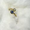 Shine & Shield: Evil Eye Gold-Tone Ring