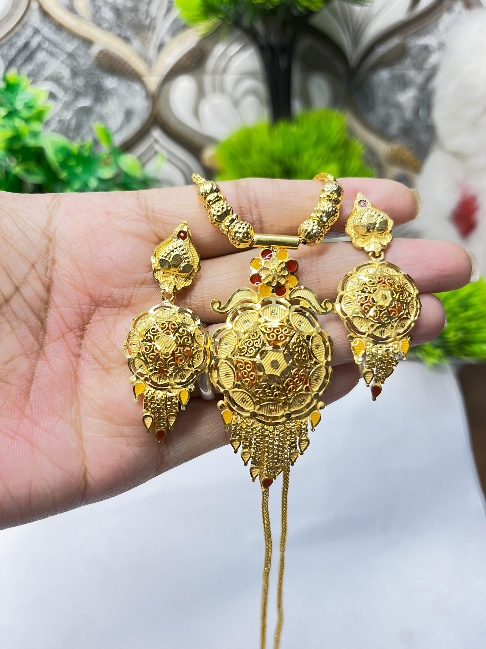Classic Wedding Wear Necklace Set for Women – Traditional Look