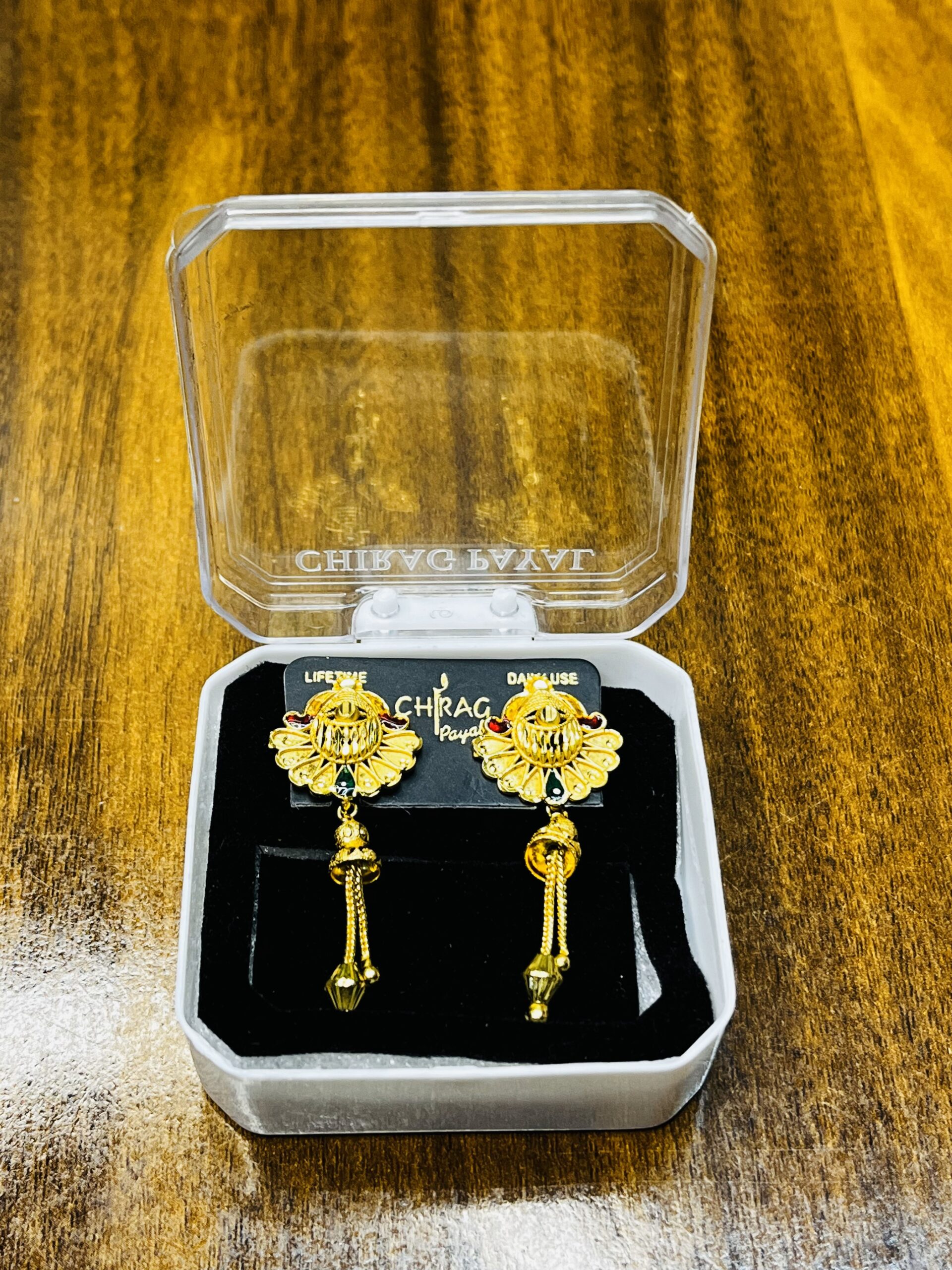 Golden Shine Silver-Filled Stylish Earrings for Women