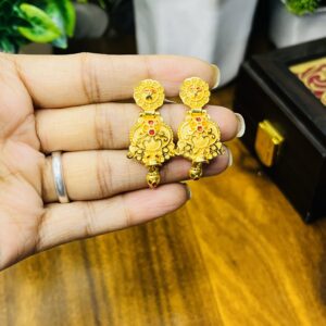 Golden and Silver Fusion Earrings – Stylish and Classy