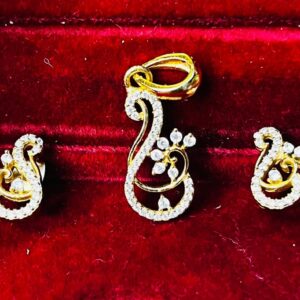 Stylish Necklace, Earrings & Chain Combo